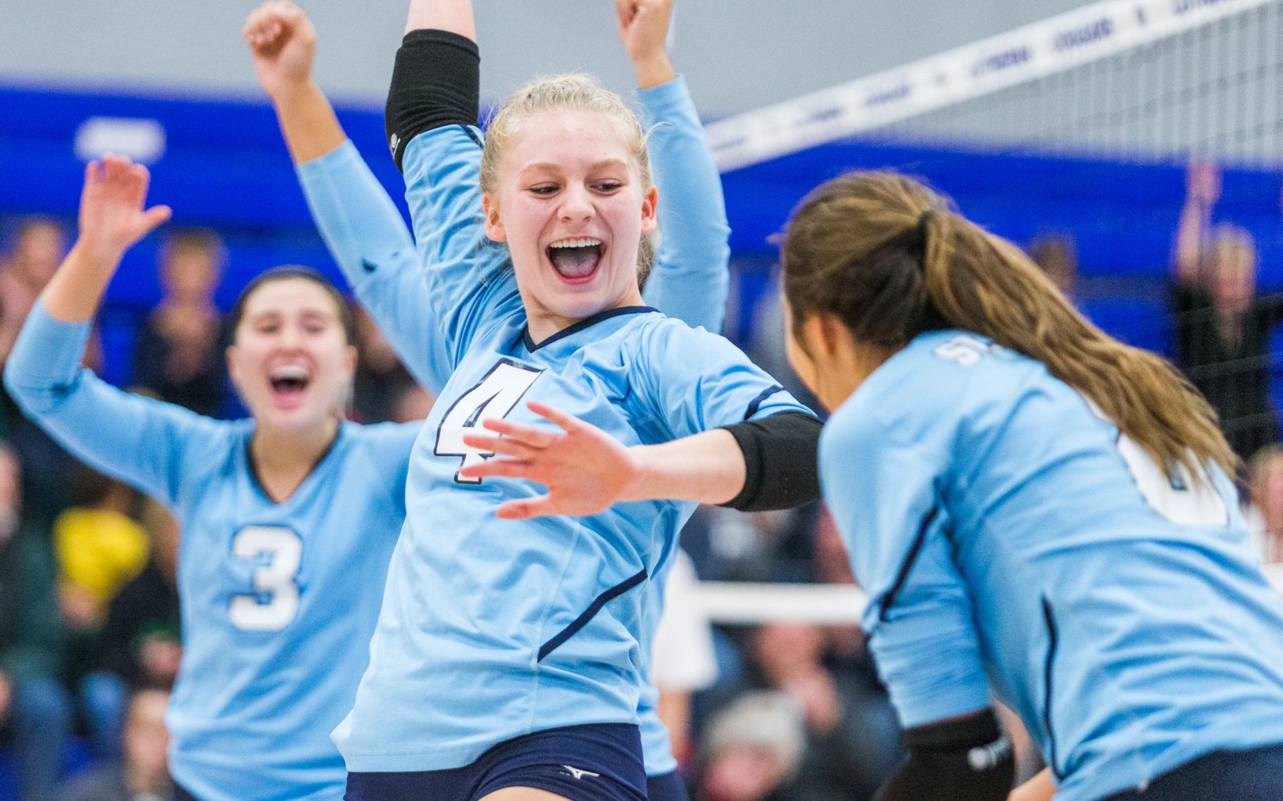 Class 3 District 7 girls volleyball championship